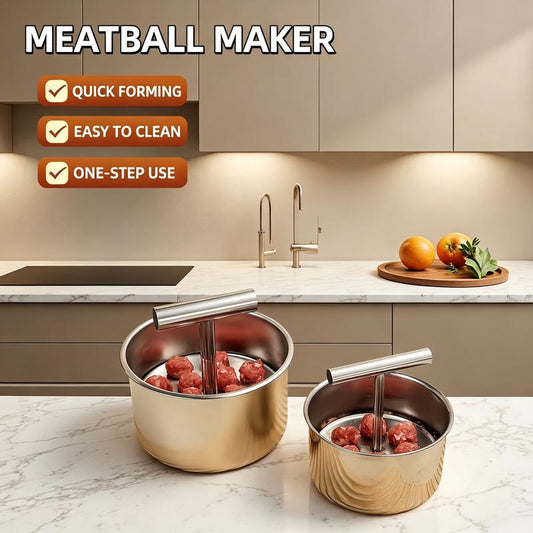 Manual Meatball Stainless Steel Maker Tool for Kitchen