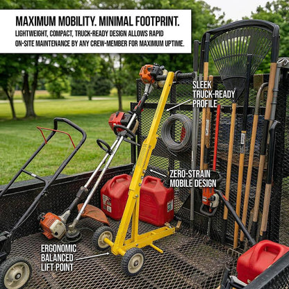 RapidLift 800 lb Trolley Jack, 20-Second Lift