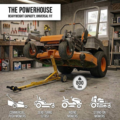 RapidLift 800 lb Trolley Jack, 20-Second Lift